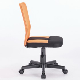 Кресло компактное BRABIX Smart MG-313 (черный, оранжевый) в Нижневартовске - nizhnevartovsk.katalogmebeli.com | фото 2