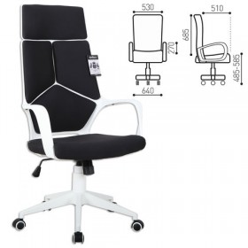 Кресло офисное BRABIX Prime EX-515 (черная ткань) в Нижневартовске - nizhnevartovsk.katalogmebeli.com | фото