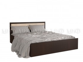 Кровать 1,6 Фиеста (Венге/Дуб беленый) в Нижневартовске - nizhnevartovsk.katalogmebeli.com | фото