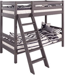 Кровать Соня вариант 10 двухъярусная с наклонной лестницей Лаванда в Нижневартовске - nizhnevartovsk.katalogmebeli.com | фото