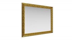 Зеркало навесное "Айрум"/(дуб кальяри / профиль: золото с орнаментом) в Нижневартовске - nizhnevartovsk.katalogmebeli.com | фото